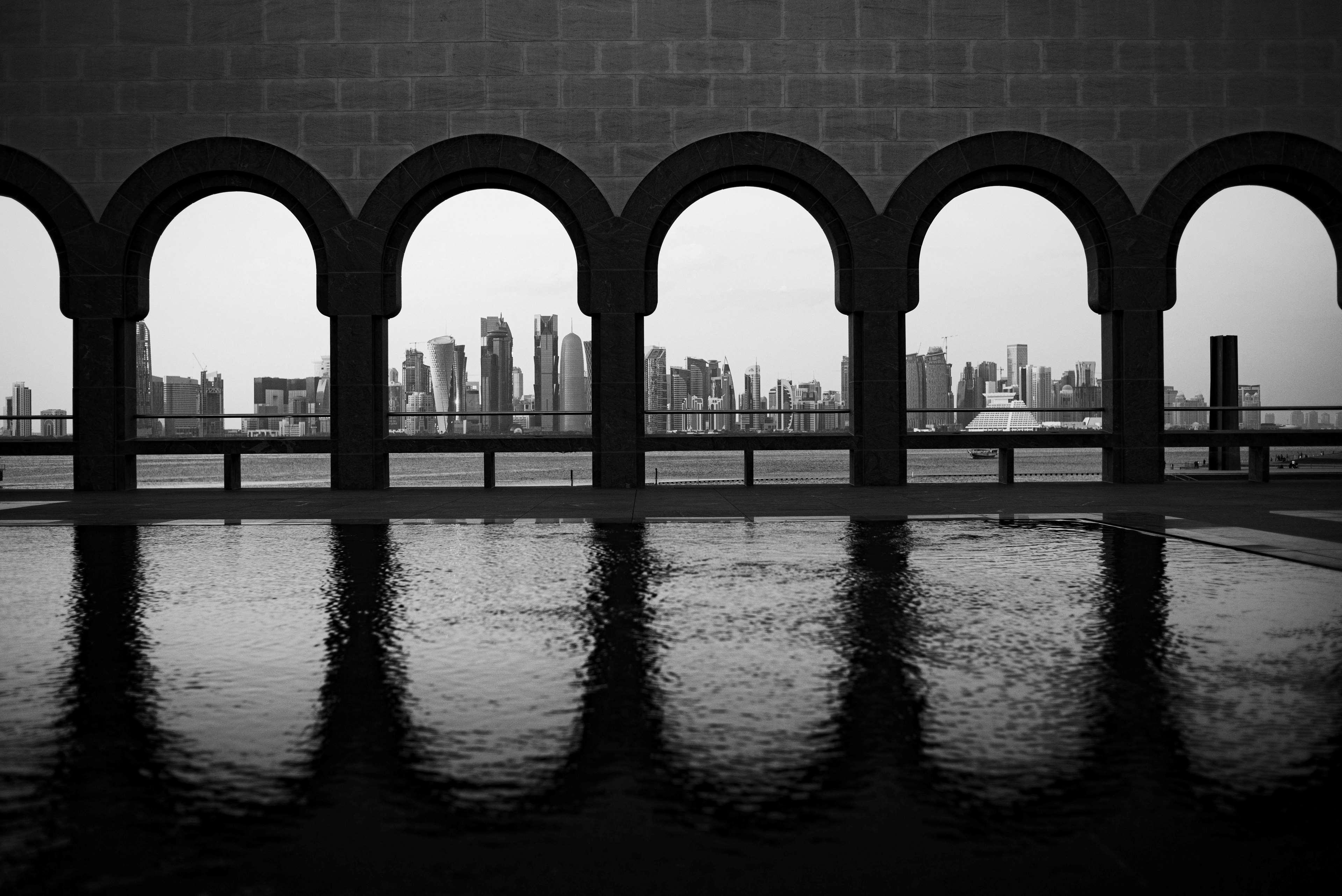 Park Hyatt Doha Hotel Екстериор снимка View of the skyline from the mosque