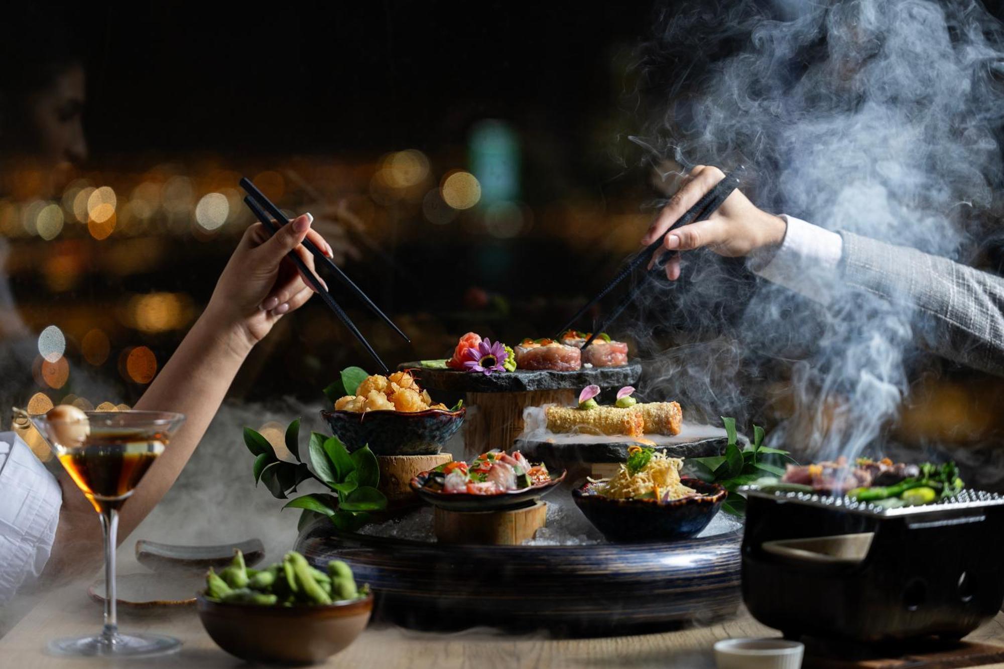 Park Hyatt Doha Hotel Екстериор снимка A selection of dim sum