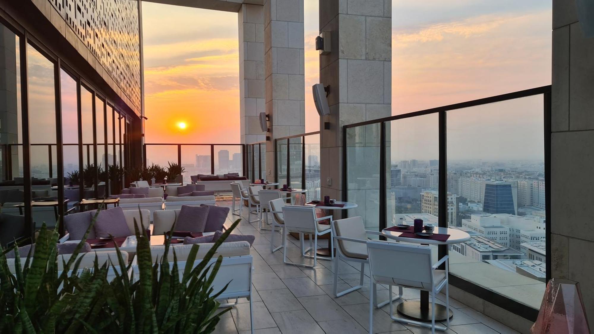 Park Hyatt Doha Hotel Екстериор снимка View from the rooftop bar
